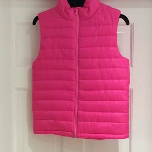 Cute Girl’s Pink H&M Vest - Sz - US 10-12Y